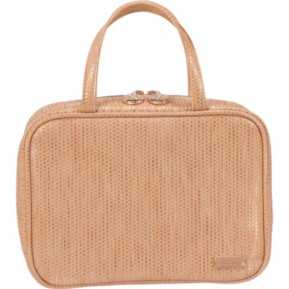 NWT Stephanie Johnson ML Traveler Cosmetic Makeup Bag Travel Case SOLD OUT NEW